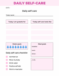The Ultimate Self-Care Planner 💫